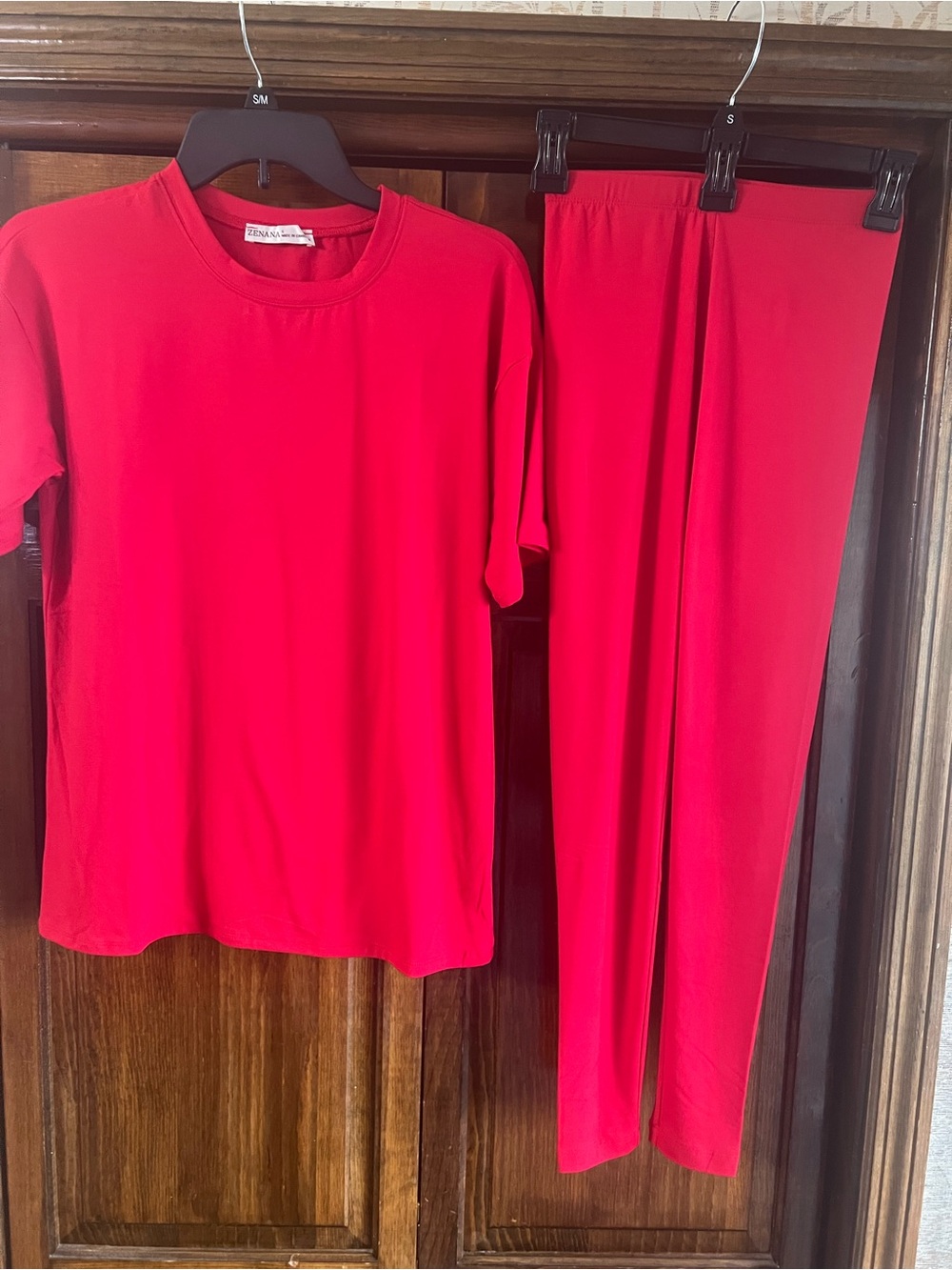 Zenana top and leggings available in small medium large and x large